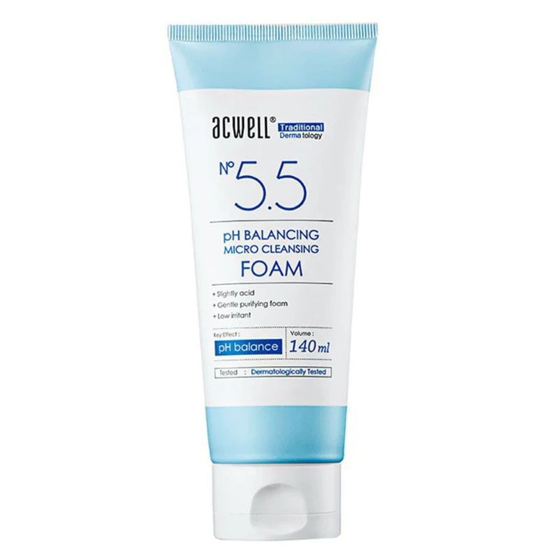 No 5.5 pH Balancing micro cleansing foam