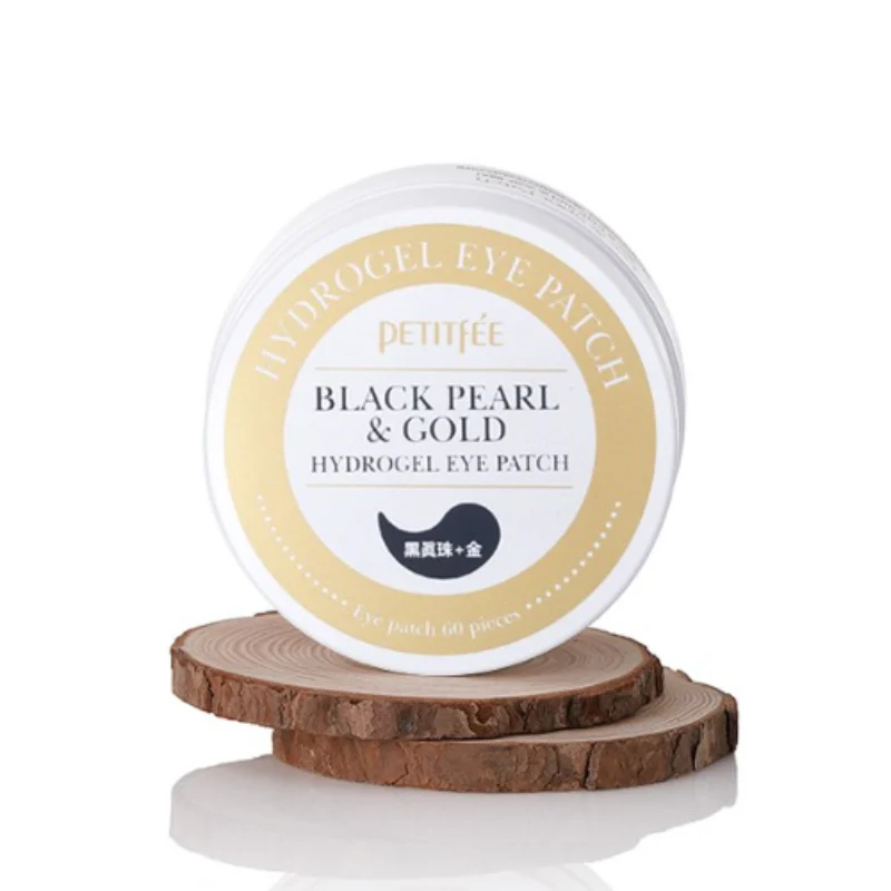 Black Pearl & Gold Hydrogel Eye Patch