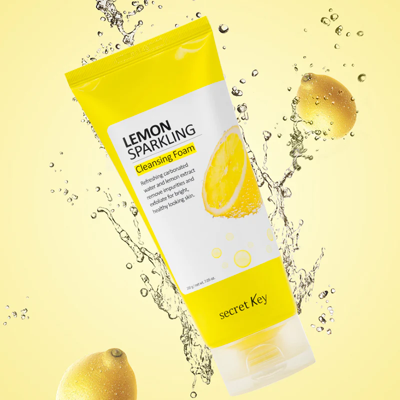Lemon Sparkling Cleansing Foam - Image 5