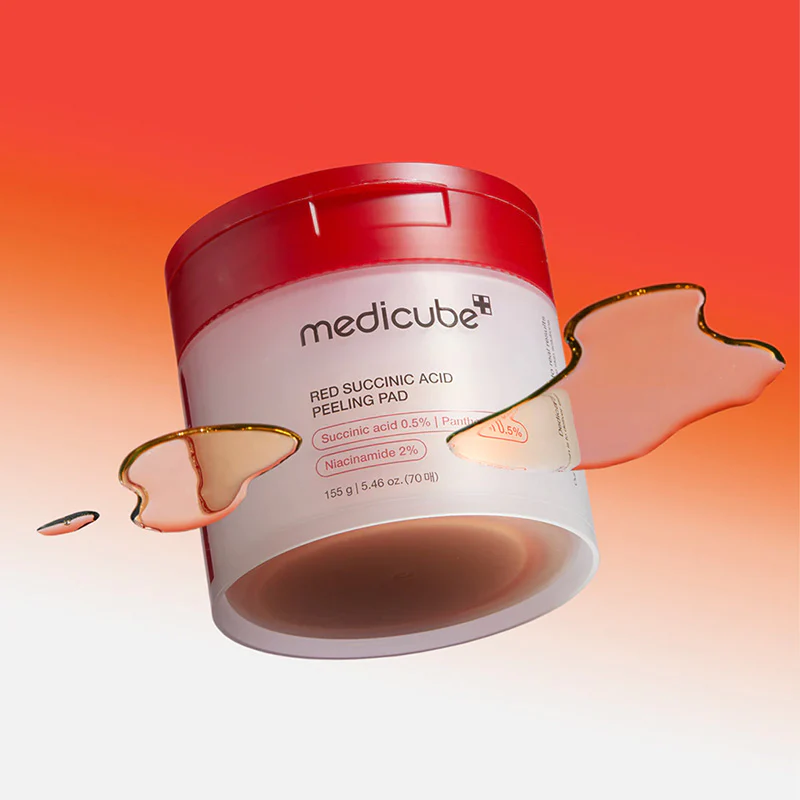 Red Succinic Acid Peeling Pad - Image 9